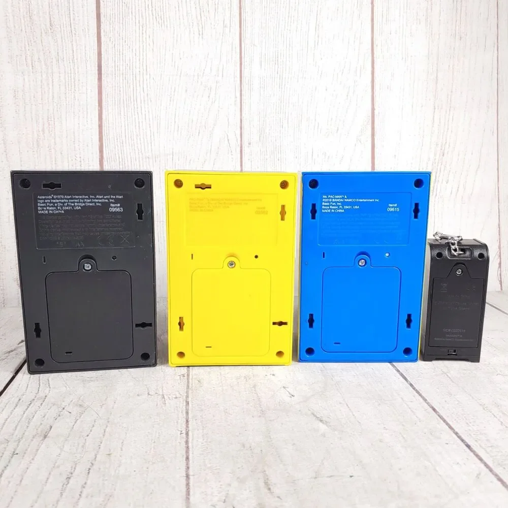 5x MINI ARCADE LOT - Atari, GALAGA, Asteroids, Ms. Pac Man Machines Bandai NAMCO
